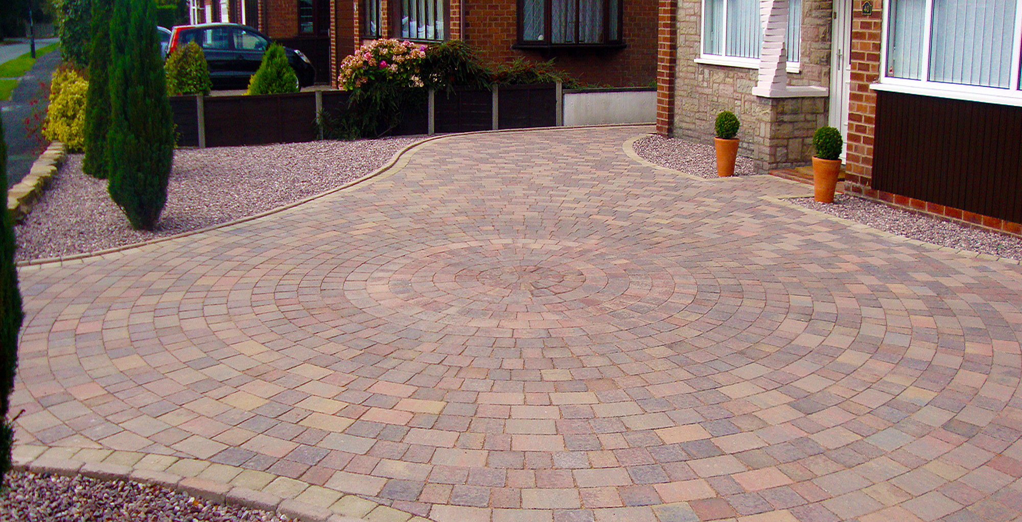 Wide Selection of Paving Colours
